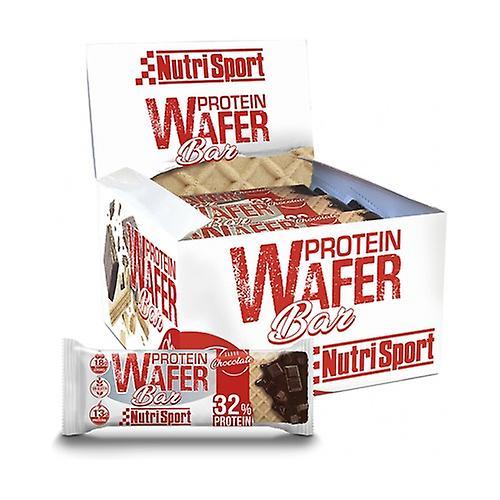 Nutrisport Box of wafer bars chocolate 15 bars on Productcaster.