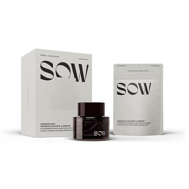 SOW Minerals Women's Immune & Serene 1 kuukauden aloituspakkaus on Productcaster.