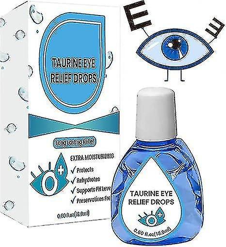 Eye Drops Natural Herbs Relieves Eyes Discomfort Blurred Vision Dry Itchy Clean Detox Care Protect Eyesight Health on Productcaster.