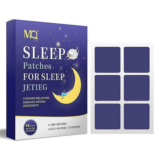 Mimi 1 kasse søvnplastre Søvnløshed Sleep Aid Patch Dekompression Forbedre soveplaster til god søvn derhjemme 42stk on Productcaster.