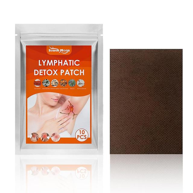 South Moon 10Pcs Lymphatic Detox Patches Accessory Mammary Lymph Patch Lymphatic Drainage Swelling R on Productcaster.