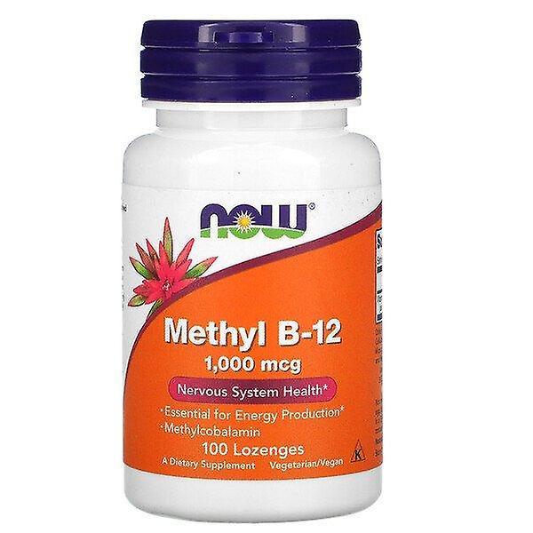 Now Foods, Methyl B-12, 1,000 mcg, 100 Lozenges on Productcaster.