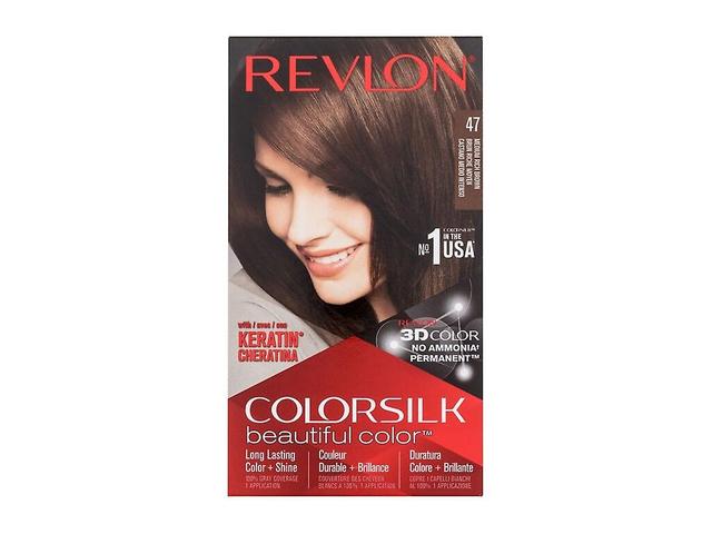 Revlon - Colorsilk Beautiful Color 47 Medium Rich Brown - For Women, 59.1 ml on Productcaster.