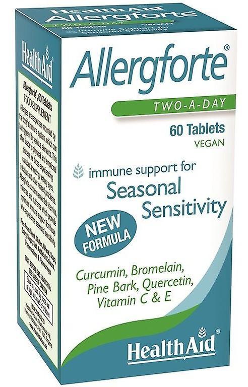 Health Aid Allergforte Allergy Control 60 Tablets on Productcaster.