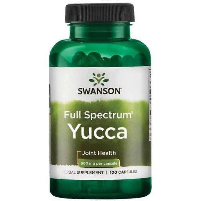 Swanson Full Spectrum Yucca 500mg Capsules 100 on Productcaster.