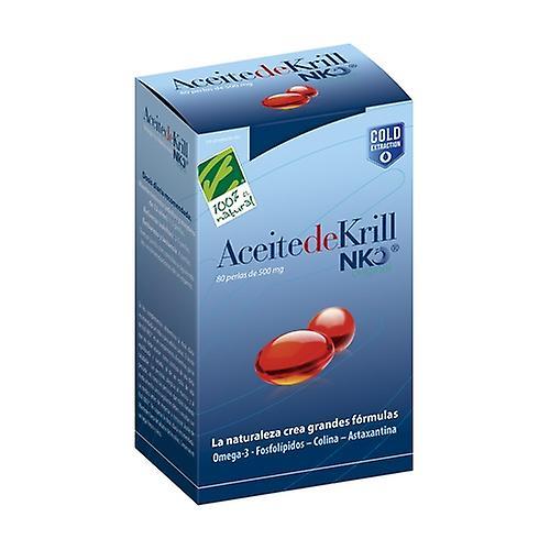 Cien por Cien Natural Krill oil NKO 80 80 softgels on Productcaster.