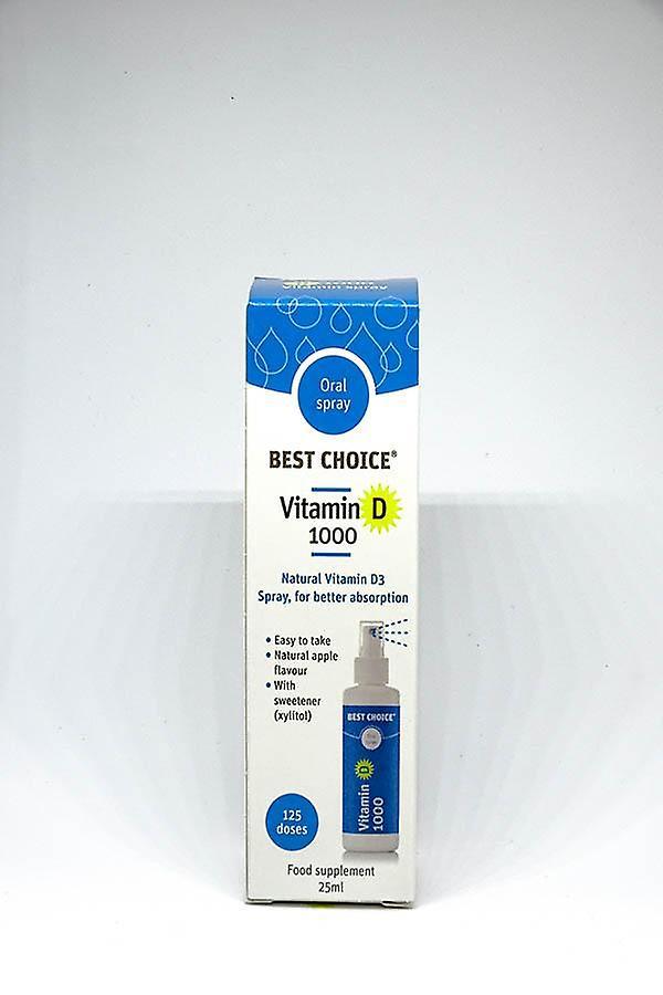 Best Choice Bedste valg vitamin d 1000 oral spray on Productcaster.