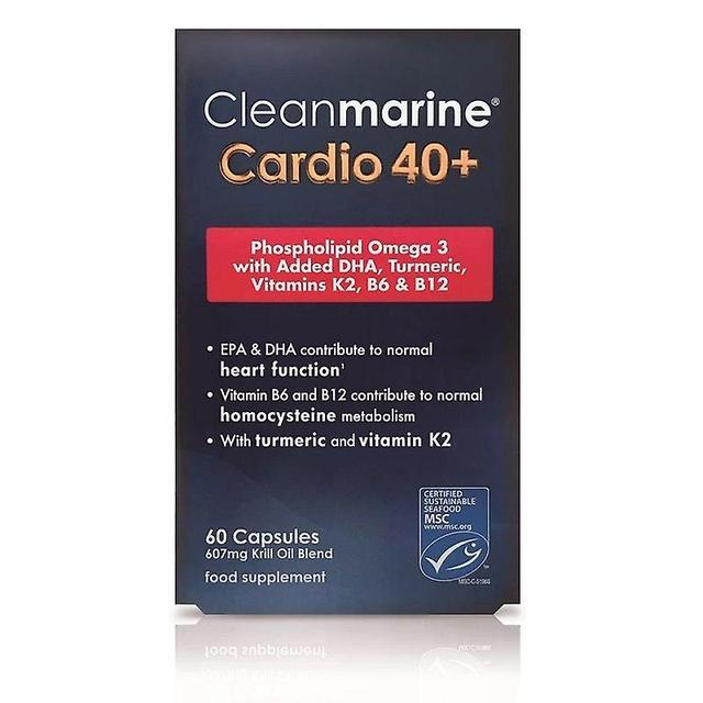 Clean Marine CleanMarine Cardio 40+ Capsules 60 (NOV015) on Productcaster.