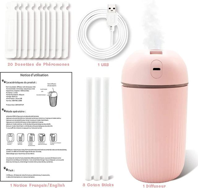 Anti-Stress Diffuser for Cats, 60-Day Soothing Kit, Highly Effective Formula Based on Bach Flower Ex on Productcaster.