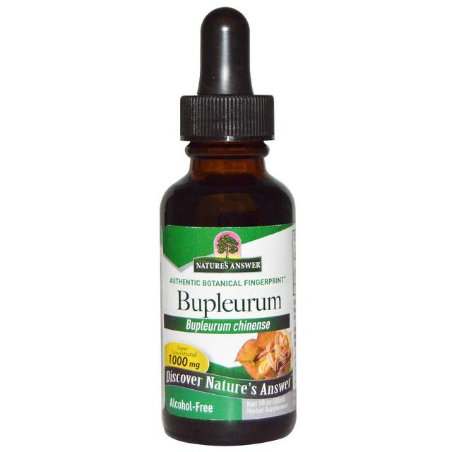 Nature's Answer Naturens svar, Bupleurum, Alkoholfri, 1000 mg, 1 fl oz (30 ml) on Productcaster.