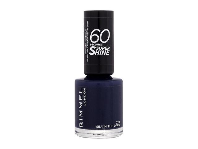 Rimmel London - 60 Seconds Super Shine 720 Sea In The Dark - For Women, 8 ml on Productcaster.