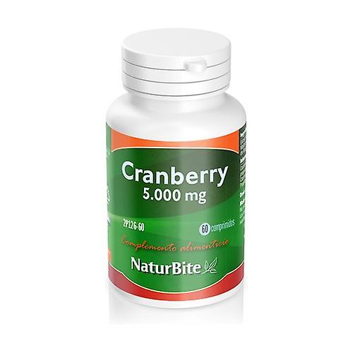 Naturbite Cranberry 60 tablets of 5000mg on Productcaster.