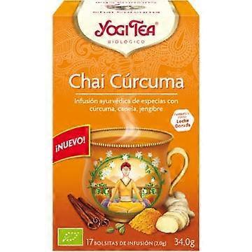 Yogi Tea Yogi te chai curcuma 17 bolsitas x 2g on Productcaster.