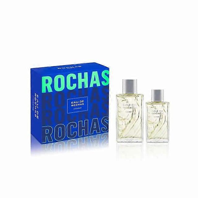 Rochas eau de rochas homme eau de toilette spray 100ml set 2 pieces on Productcaster.