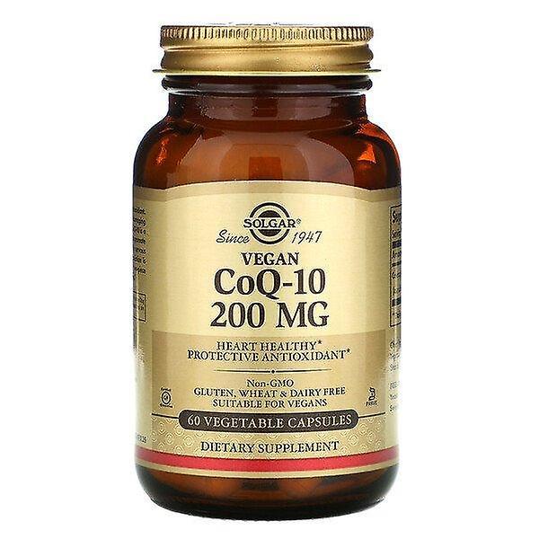 Solgar, Vegetarische CoQ-10, 200 mg, 60 plantaardige capsules on Productcaster.