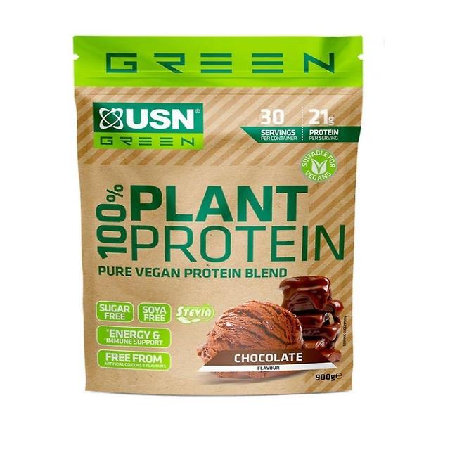 USN 100% Proteína Vegetal - Vegana - Sin Soja - Sin Azúcar - 900 g Fresa on Productcaster.