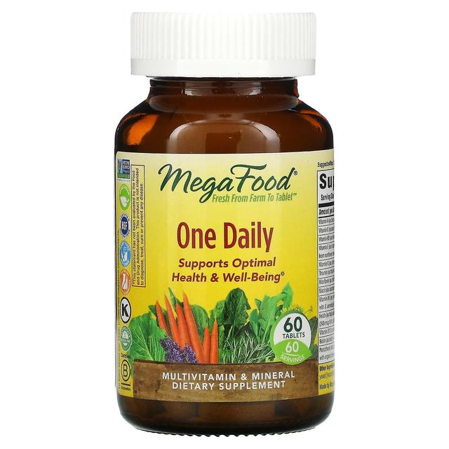 MegaFood, One Daily, 60 Tablets on Productcaster.