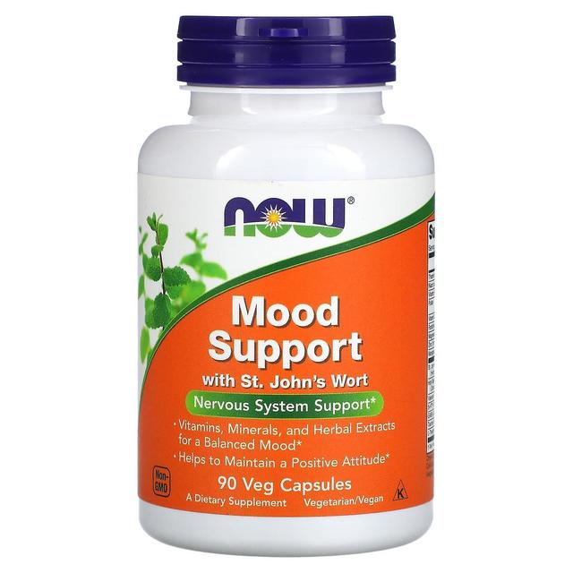 NOW Foods, Mood Support con erba di San Giovanni, 90 capsule di verdure on Productcaster.