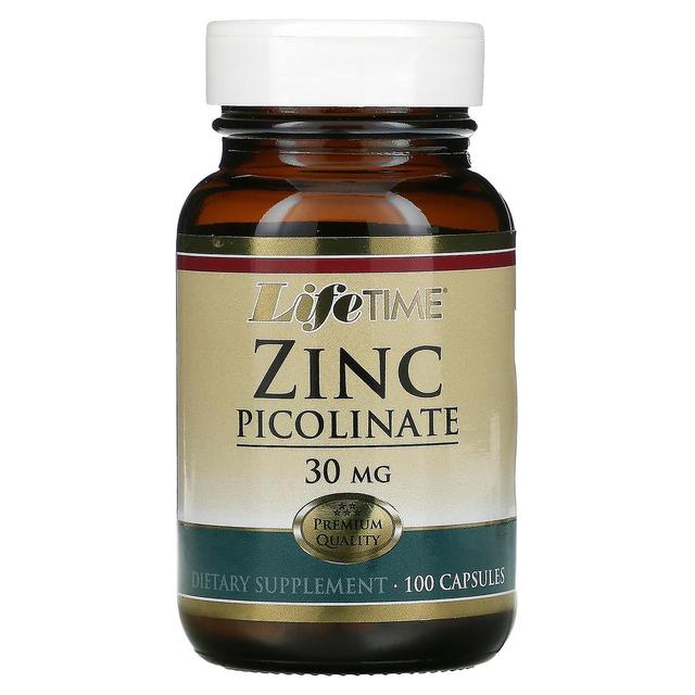 LifeTime Vitamins LifeTime Vitaminer, Zink Picolinate, 30 mg, 100 Kapsler on Productcaster.