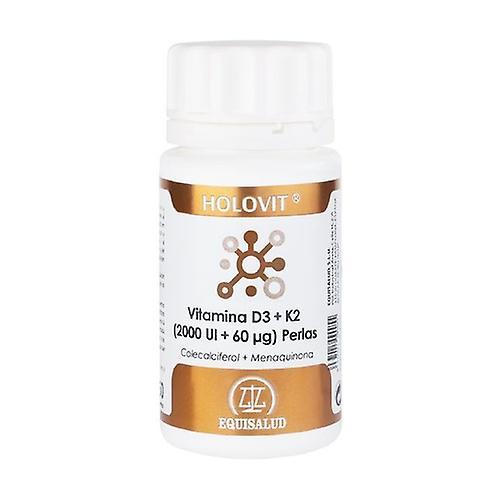 Equisalud Holovit Vitamin D3 2,000 IU + K2 60 μg 60 softgels on Productcaster.