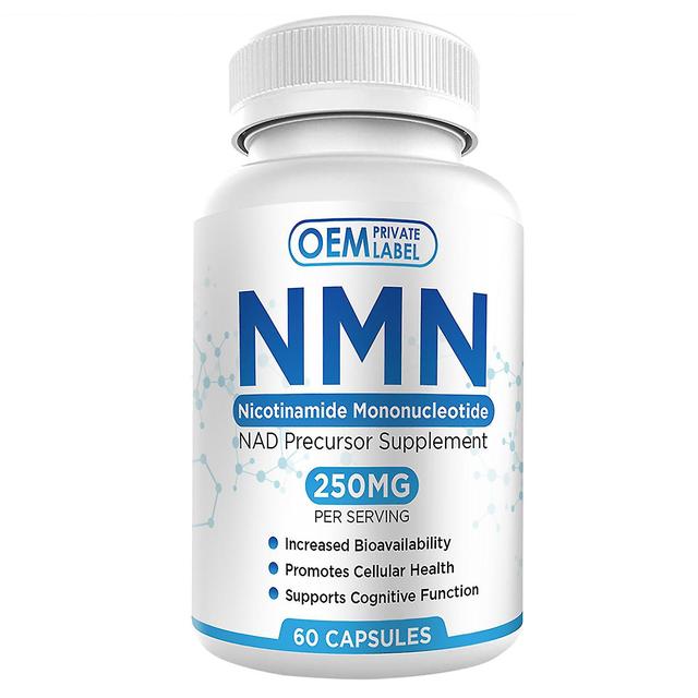 Nmn Capsules Anti Ageing Detox Nicotinamide Mononucleotide 99% Purity Supplement on Productcaster.