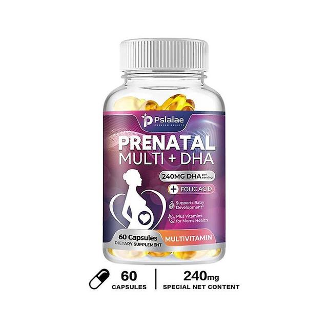 Visgaler Prenatal Supplement + Dha - Contains Folic Acid And Omega 3, Prenatal Vitamins For Women's Pregnancy Support 60 Capsules on Productcaster.