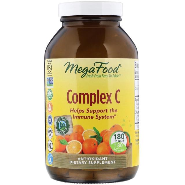 MegaFood, Complex C, 180 Tablets on Productcaster.