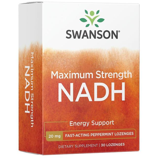 Swanson NADH 20mg 30 Pastillas de Menta on Productcaster.