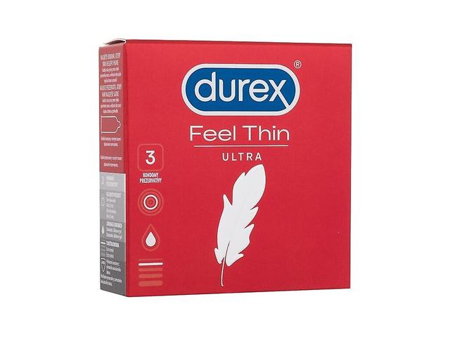 Durex - Feel Thin Ultra - For Men, 3 pc on Productcaster.