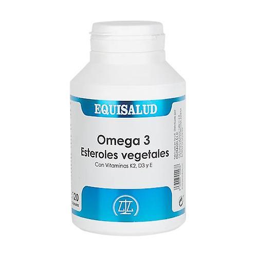 Equisalud Omega 3 Plant Sterols with Vitamins C, K2, D3 and E 120 capsules on Productcaster.