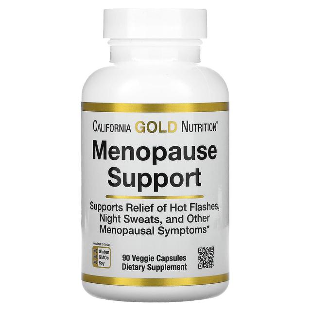 California Gold Nutrition, Menopause Support, 90 Veggie Capsules on Productcaster.