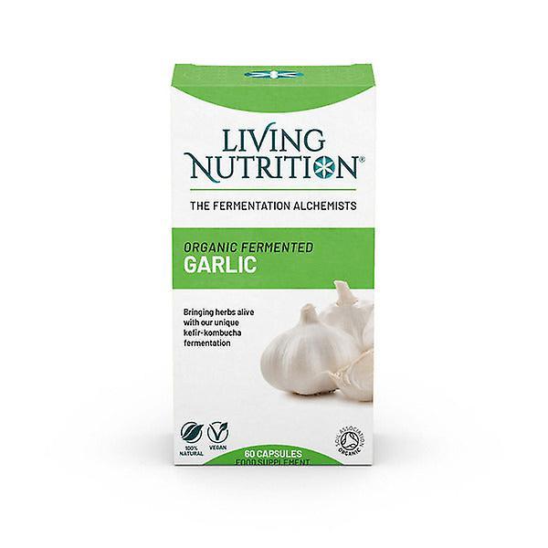 Living nutrition organic fermented garlic 60's on Productcaster.