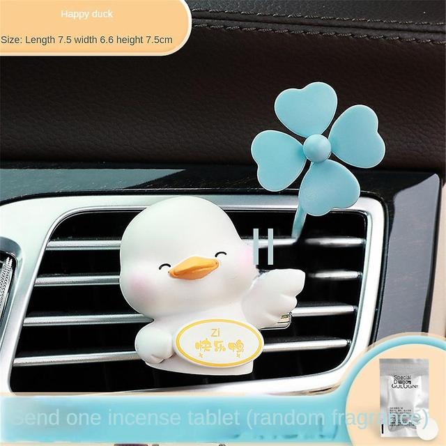 Cute Flower Aromatherapy Car Air Outlet Decoration Perfume Clip Dispenser Bottle Air Freshener Decor Auto Interior Accessories on Productcaster.