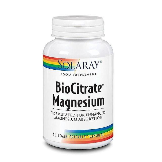 Solaray Biocitrate Magnesium 133mg Capsules 90 (14058) on Productcaster.