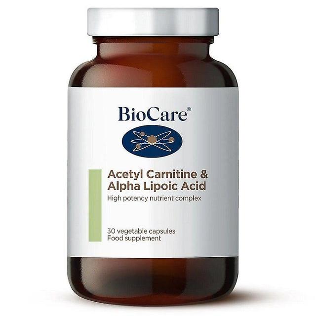 BioCare Acetyl Carnitin & Alpha Liponsäure Kapseln 30 (31730) on Productcaster.