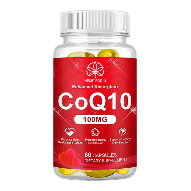 Tib Ultra Absorptie Coq10 Capsule Co-enzym Q10 Bevordert een gezonde bloeddruk Anti-oxidatie Hart gezondheid supplementen 60PCS on Productcaster.