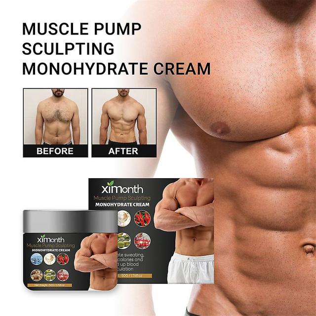 Hombres Potente Crema Muscular Abdominal Tonificador Más Fuerte Músculo Crema Fuerte Anticelulítica Producto para Quemar Grasa Crema para Bajar de ... on Productcaster.