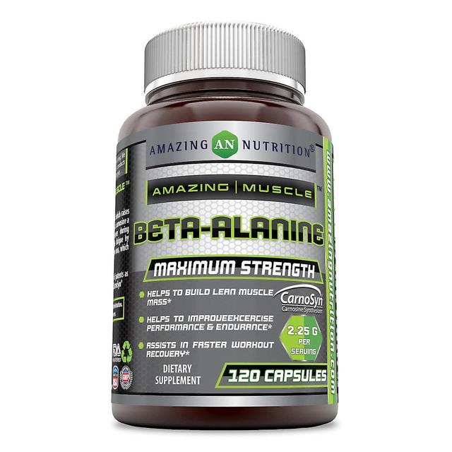 Amazing Nutrition Increíble músculo 100% beta alanina pura en polvo 500 g on Productcaster.