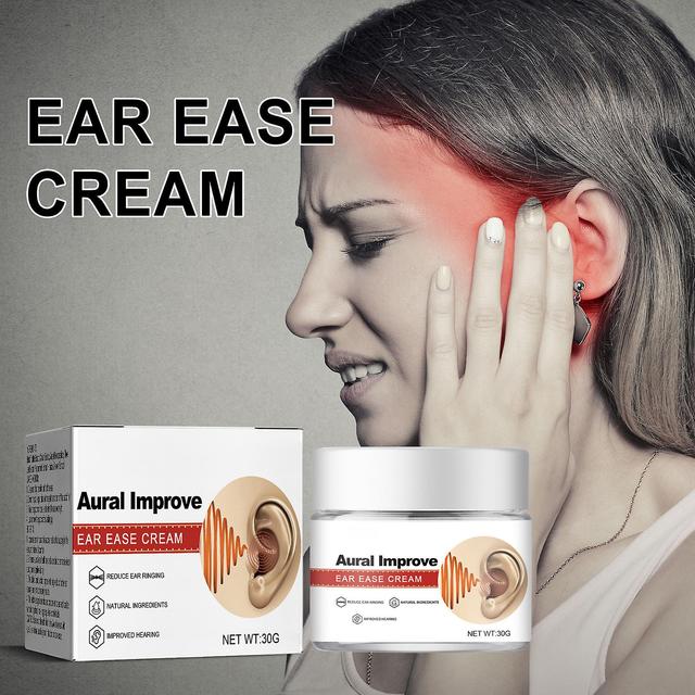 unbrand Aural Improve Cream, Ear Ease Cream, Tinnitus Health Cream, Forbedre ørerne og lindre nedsat hørelse, 30g 30g-2pcs on Productcaster.