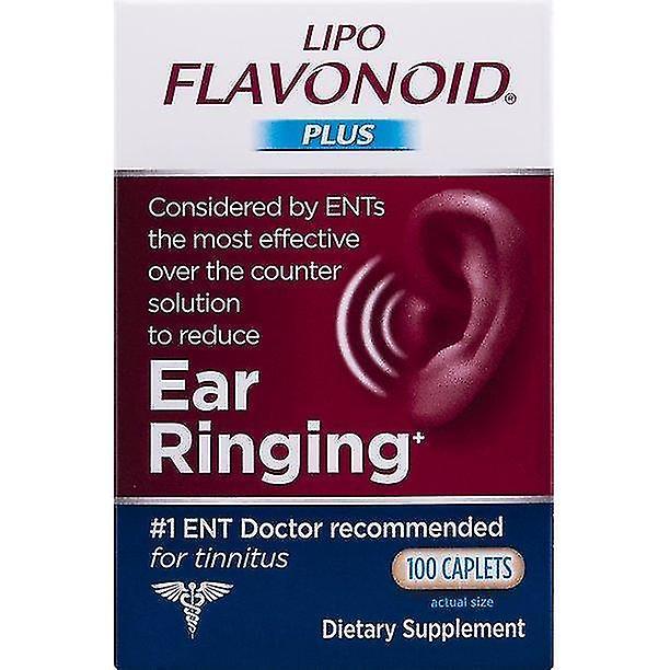 Lipo-flavonoid Plus Ear Health Supplement For Tinnitus, 100 Caplets on Productcaster.