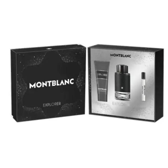 Montblanc Explorer Eau de Parfum Spray 100ml Set 3 Stuks on Productcaster.