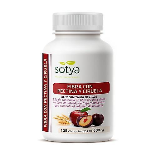 Sotya Fiber with Pectin and Plum 125 tablets on Productcaster.