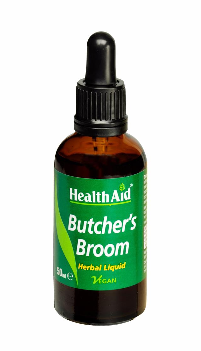 Health Aid Gesundheitshilfe Butcher's Besen (Ruscus aculeatus) Flüssigkeit, 50ml on Productcaster.