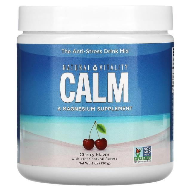 Natural Vitality, CALM, The Anti-Stress Drink Mix, Kirsche, 8 oz (226 g) on Productcaster.