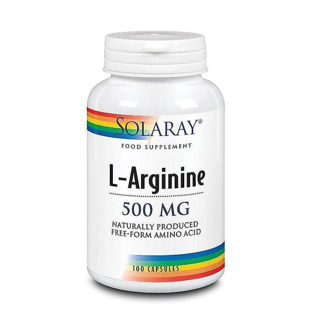 Solaray L-arginina 500mg Kapsułki 100 (14063) on Productcaster.