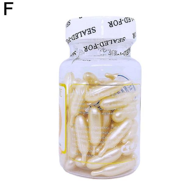 60pcs Facial Fruit Acid Vitamin E Anti-wrinkle Firming Serum Cap White on Productcaster.