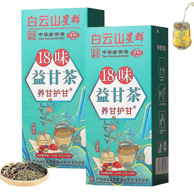 2024 New 18 Flavors Liver Care Tea High Quality 60Pcs on Productcaster.