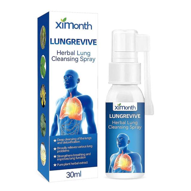 Ng Cleansing Spray, Herbal Lung Cleanse Spray, Breath Detox Herbal Lung Cleansing Spray dm.17 1pcs on Productcaster.