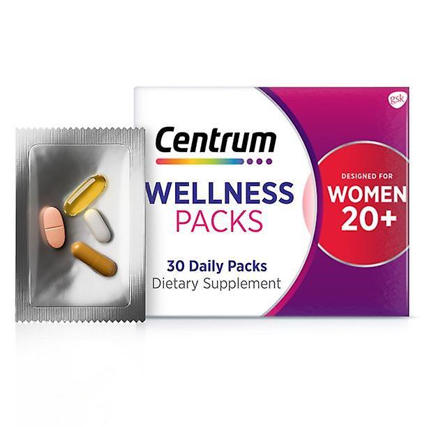 Centrum wellness packs daily vitamins for women in their 20s, with complete multivitamin - 30 packs/1 month supply on Productcaster.