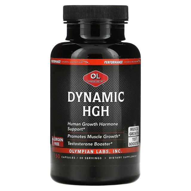 Olympian Labs Inc. Olympian Labs Inc., Dynamisk HGH, 150 kapsler on Productcaster.